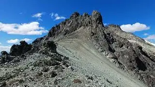 Subida empinada para ver la #ruta40 #verano  2024 #patagonia #argentina #hiking Serrucho Norte #asmr