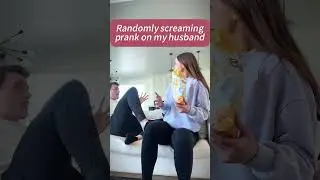 Scare husband 🤣🤣🤣 #funny #funnyprank #funnyvideo #prank #prankideas #prankvideo #memes #couple
