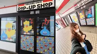square enix pop up shop in little tokyo!