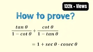 tan theta/1-cot theta + cot theta/1-tan theta= 1+ sec theta cosec theta