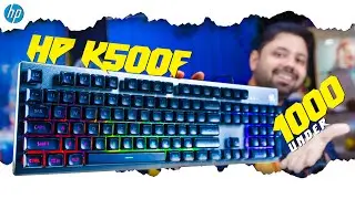 HP K500F Gaming Keyboard | Best Gaming Keyboard under 1000 in 2023 | unboxing & review@techboxhindi