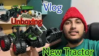 New Rc Tractor unboxing with trolley
