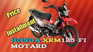 The all New Honda XRM 125fi- Motard | Installment,Price
