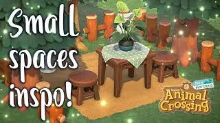 Cute inspiration for small spaces | Speedbuilding three designs | Animal Crossing New Horizons
