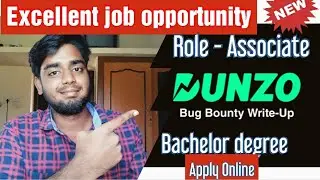 DUNZO Recruitment 2021 | Analyst - Bachelor Degree | how to apply?| simply jpr