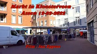 Markt in Kloosterveen , Assen 12 02 2022