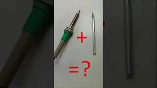 Como fazer ferramenta para cortar pl&aacute;stico #diy #artesanato #eletrica #eletronica