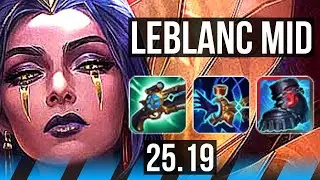LEBLANC vs VIKTOR (MID) | 12/2/20 | KR Master | 25.19