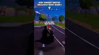 Use Any Items While Using Ghostface Skin Glitch in Fortnite Season 4 🤫 #fortnite #fortniteclips