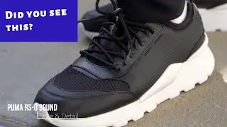 PUMA RSO Sound Black Sneakers Style & Detail