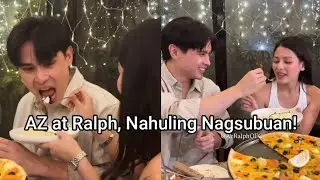 AZ at Ralph, Nagsubuan ng Pagkain. Fans, Maihi na sa Kilig!