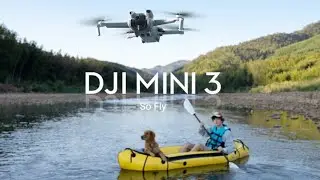 DJI Mini 3 Whittlesey Nene Bank Flooding Flight 24/02/24