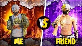 ME VS MY FRIEND CUSTOM MATCH I BEAT HIM VERY BADLY|@TechnoGamerzOfficial 