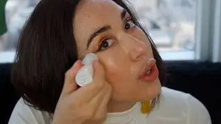 Glowing Bronzed Metallic Holiday Look with PM Metamorphosis & Glossier Haloscope