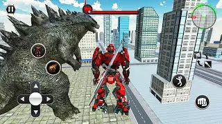 US Police Transform Robot Simulator Game 2022 - Android Gameplay