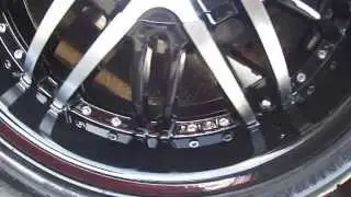 HILLYARD CUSTOM RIM&TIRE 2003 SATURN ION ROLLING ON NEW 18