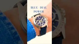 This Hamilton Chrono is a BLUE DIAL Beast