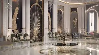 تصميم مجلس رجال كلاسيك فخم  CLASSIC MEN LOUNGE -M500
