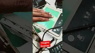 Finger Scanner machine for Making Aadhar#macnitesh#2023shorts#keyboardtricks