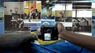High School POV Wrestling Photography