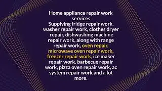 Appliance Repair Anaheim California