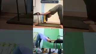 How to shoulder opening   | chair technique Tutorial #shorts #backbendtutorial