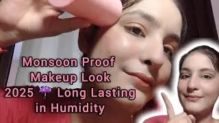 Monsoon Proof Makeup Look 2025 ☔ Long Lasting in Humidity #glamupwithpriya #makeup #makeuptips