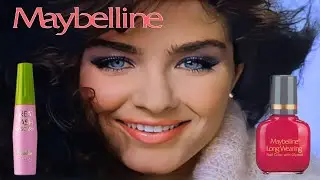 1986 Maybelline Commercials for Great Lash and Long Wearing Nail Color