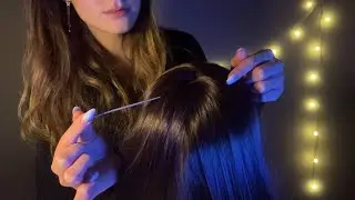 Lice Scalp Check + Gum Chewing ASMR