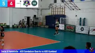 Serie D Femminile   ASD Gymland vs ASD Sandalyon Quartu