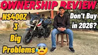 Bajaj Pulsar ns400z Review | Big Problem😰 | ns400z Review 