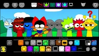 Secret characters in secret mode Incredibox Sprunki  SPRU Pyramixed characters || Mod #sprunki