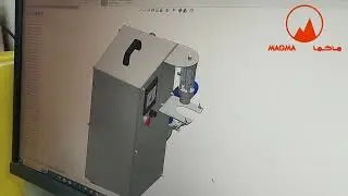 Filling Machine _ Bazman Model | طراحی سالید دستگاه پرکن بزمان