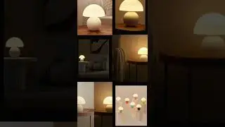 This Mushroom Lamp Is Cottagecore in Real Life