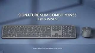 Welcome to a new office standard with Logitech Signature Slim combo MK955