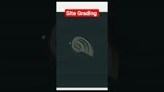 Grading of Inlet Portal Using Feature Lines in autocad Civil 3d | Site Grading Plan