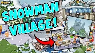 Box Critters - ITEM SHOP & SNOWMAN VILLAGE ROOM!