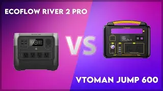 EcoFlow River 2 Pro vs Vtoman Jump 600 Technical Comparison