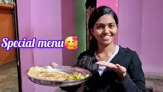 मम्मी नी माझ्यासाठी बनवला खास Menu🥰