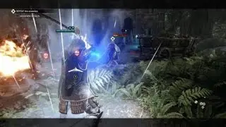 For Honor Short- When arcade jumps you and realizes you are the main character.