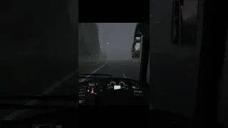 Hanif bus drive in fog weather #buslover #bussid #bdbusmodeurotrucksimulator2 #bussimulator #modmap