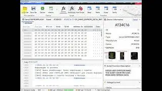 Multiprog script for Chrysler jeep dodge, script show immo info.