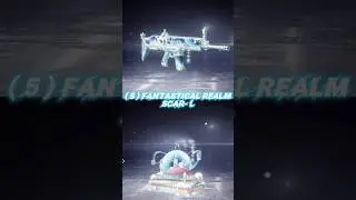 Top 5 SCAR - L Gun Skins In Pubg & Bgmi Part 1 #pubgmobile #bgmi #crateopening