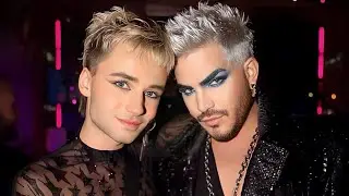 Adam Lambert : [Pro photos] at THE  WILD WEHO last Friday 2023-12-29