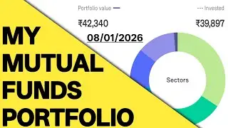 My 3 Crore Mutual Fund Journey | Today Portfolio Update | 8 January 2026