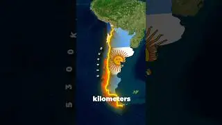 What's the longest border in the world? 🔥🤔🔥 #shorts
