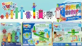 Numberblocks &ndash; 03:46 Minutes Unboxing Numberblocks Friends Activity Set! Rainbow Counting Bus