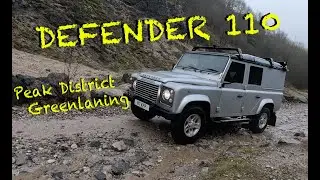 Greenlanes of the Peak District in the Defender 110 (And a Winter Camp)
