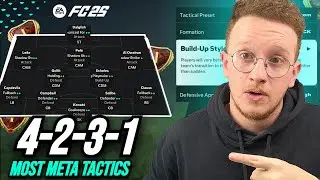 Brand New META Tactics! Best 4231 Custom Tactics EA FC 25!