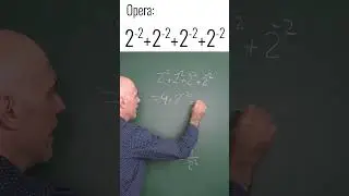 SUMA DE POTENCIAS CON EXPONENTE NEGATIVO